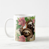 Caneca 3D Preguiça コーヒーマグカップ (左)