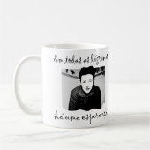 Caneca A Esperança de Simone de Beauvoir コーヒーマグカップ (左)