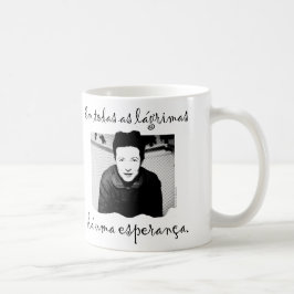 Caneca A Esperança de Simone de Beauvoir コーヒーマグカップ