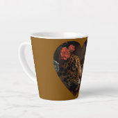 Caneca Afro Lion カフェラテマグ (左アングル)