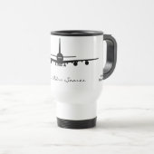 Caneca Airbus A380 - MaR 2013 トラベルマグ (正面右)