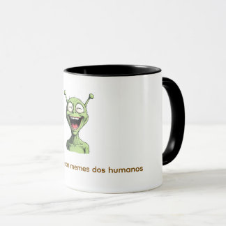 Caneca "Alien se divertindo"! マグカップ