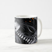 Caneca anime caveira コーヒーマグカップ (正面右)