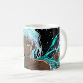 Caneca anime garota コーヒーマグカップ (正面右)