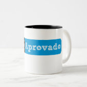Caneca Aprovados Praxis Oficial ツートーンマグカップ (正面右)