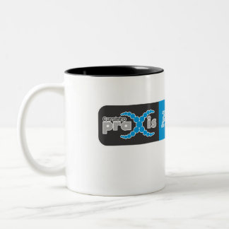 Caneca Aprovados Praxis Oficial ツートーンマグカップ