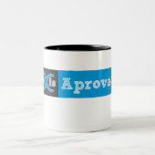 Caneca Aprovados Praxis Oficial ツートーンマグカップ (中央)