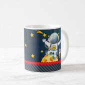 Caneca Astronauta コーヒーマグカップ (正面右)