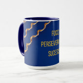 Caneca Azul Gavinhas マグカップ (正面左)