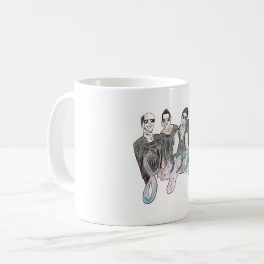 Caneca banda Grafith コーヒーマグカップ (正面左)