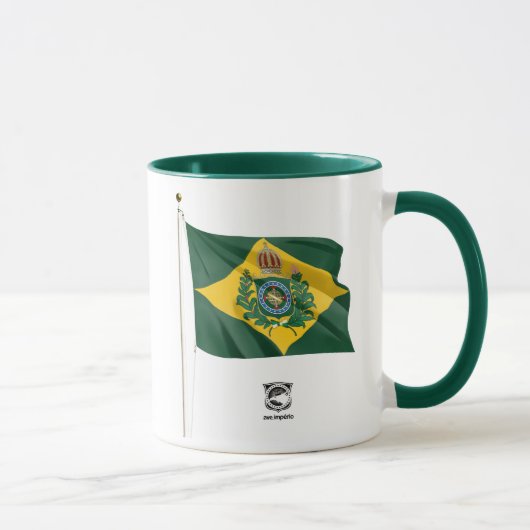 Caneca bandeira imperial da Ave Império マグカップ (右)