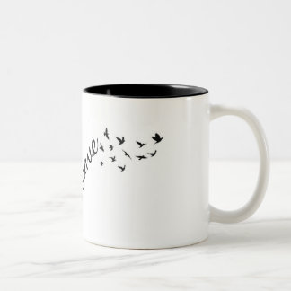 caneca ¨Be Brave¨ ツートーンマグカップ