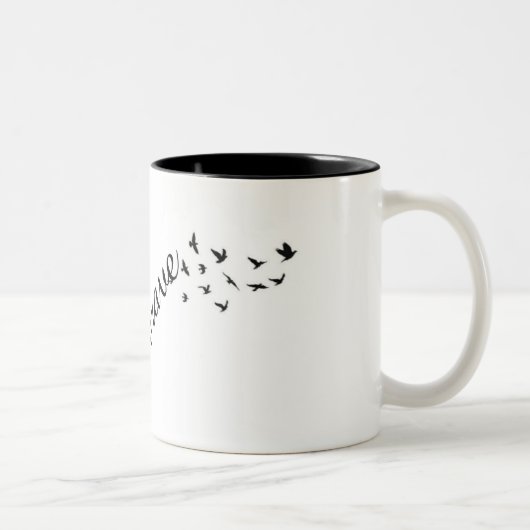 caneca ¨Be Brave¨ ツートーンマグカップ (右)