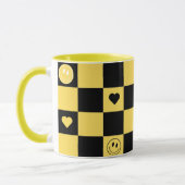 Caneca black and yellow マグカップ (左)