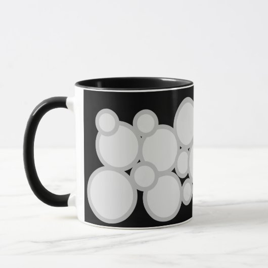 caneca bolhas マグカップ (左)