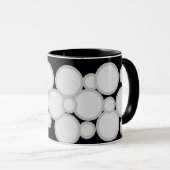 caneca bolhas マグカップ (正面右)