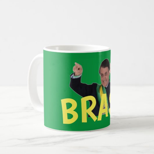 CANECA BOLSONARO コーヒーマグカップ (正面左)