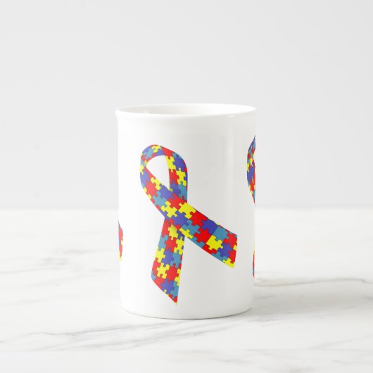 Caneca Bone China laço ボーンチャイナマグカップ (正面)