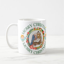 Caneca branca brilhante-Natal コーヒーマグカップ