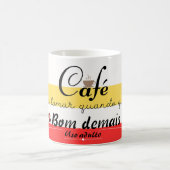 Caneca branca clássica コーヒーマグカップ (中央)