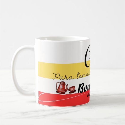 Caneca branca clássica コーヒーマグカップ (左)