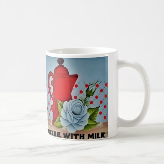 Caneca branca clássica コーヒーマグカップ (右)