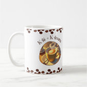 Caneca branca clássica, 325 ml コーヒーマグカップ (左)