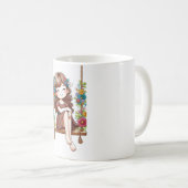 Caneca branca clássica, 325 ml コーヒーマグカップ (正面右)