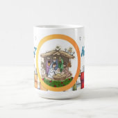Caneca Branca Clássica - Edição Natal コーヒーマグカップ (中央)