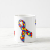 Caneca branca clássica laço  コーヒーマグカップ (中央)