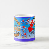 Caneca branca clássica, Pais コーヒーマグカップ (中央)