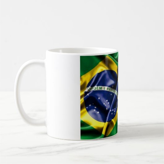 Caneca brasil e U.S.A 325 ml コーヒーマグカップ (左)