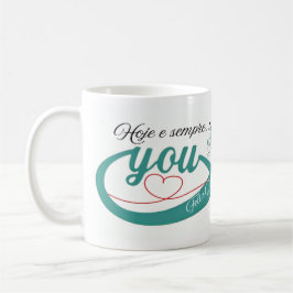 Caneca brilhante, namorados  コーヒーマグカップ