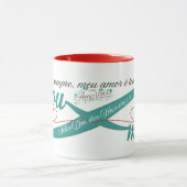 Caneca brilhante, namorados  マグカップ (中央)