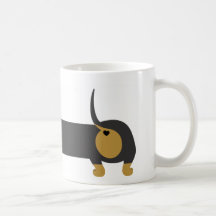 Caneca cachorro salsicha/dachshund