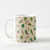Caneca Cactus コーヒーマグカップ (左)