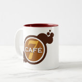 Caneca Café 7 ツートーンマグカップ (正面左)