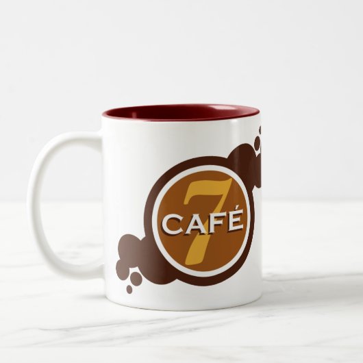 Caneca Café 7 ツートーンマグカップ (左)