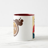 Caneca Café 7 ツートーンマグカップ (中央)