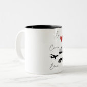Caneca café (Caneca para tomar café) ツートーンマグカップ (正面左)