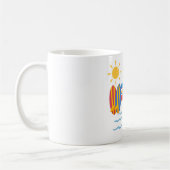 Caneca Café Chegada do Verão 11 oz Cerâmica W-PT コーヒーマグカップ (左)