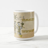 Caneca Cangaceiros de Metal コーヒーマグカップ (正面右)