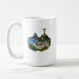 Caneca Cartão Postal Rio de Janeiro コーヒーマグカップ