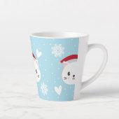 caneca Cat Christmas  カフェラテマグ (右)