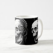 Caneca caveira コーヒーマグカップ (正面右)