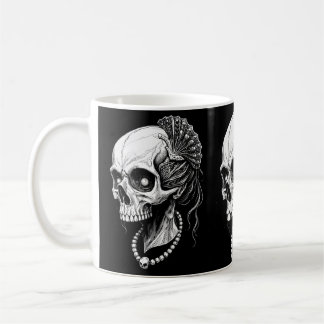 Caneca caveira コーヒーマグカップ