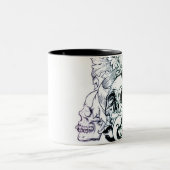 Caneca Caveira ツートーンマグカップ (中央)