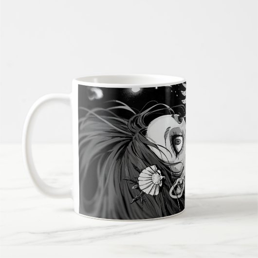 Caneca caveira f コーヒーマグカップ (左)