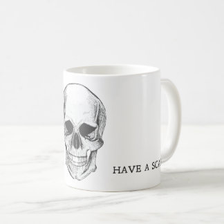 Caneca Caveira Have a Scary コーヒーマグカップ