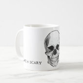 Caneca Caveira Have a Scary コーヒーマグカップ (正面左)